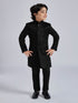 Boy's' Black Sherwani Set